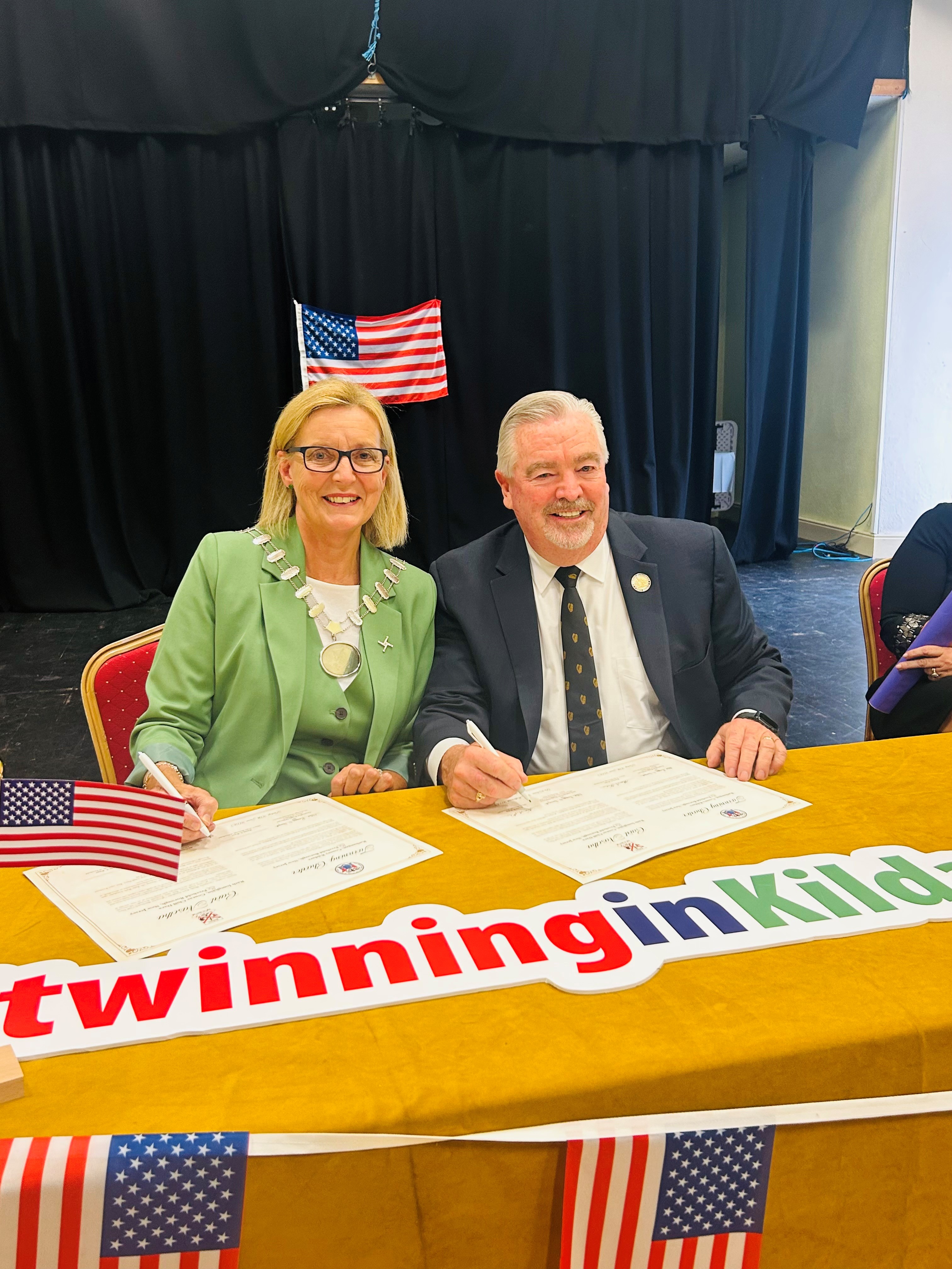 Signing of the Rathangan Twinning Charter